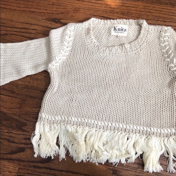 NWOT For Love&Lemons Tassels Sweater - Picture 7 of 7